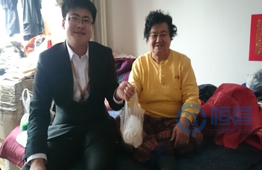 恒昌財富大連第二公司開展“紅梅送早餐”活動