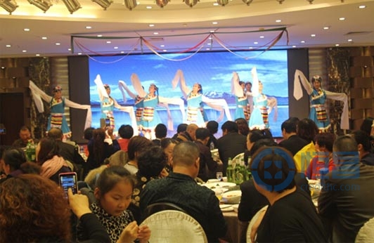 煙臺第一分公司舉辦迎新客戶答謝年會