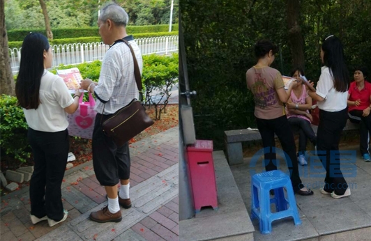 深圳第四分公司深入校園周邊 開展派單活動(dòng)