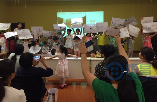 2015恒昌合肥大型兒童繪畫藝術大賽成功舉辦