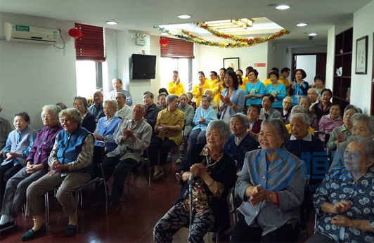 上海第四分公司重陽敬老慰問活動圓滿結束