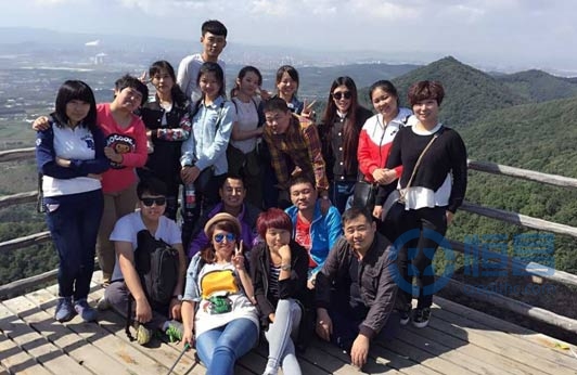 長春分公司朱雀山團建活動