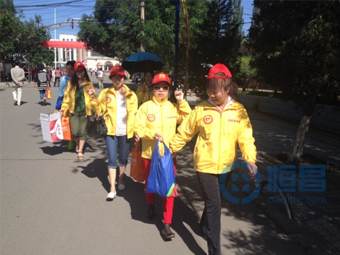 大同分公司高考送清涼 大同分公司高考送清涼