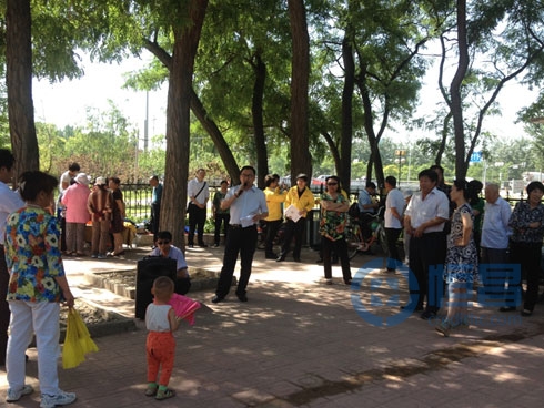 歡樂夕陽 房山老年人交誼舞演出活動