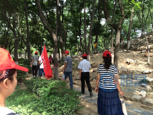 第五大區石家莊分公司開展“凈化家園,美化環境”志愿者活動