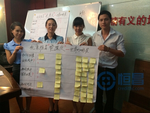 柳州分公司團隊建設之“世界咖啡屋”