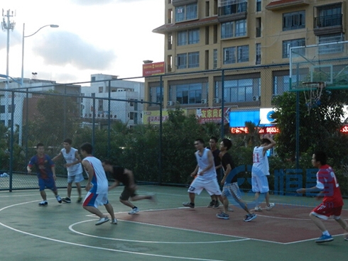 欽州分公司舉行精英籃球賽 欽州分公司舉行精英籃球賽