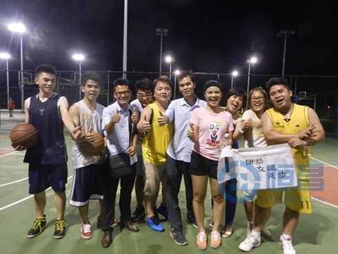 欽州分公司舉行精英籃球賽 欽州分公司舉行精英籃球賽