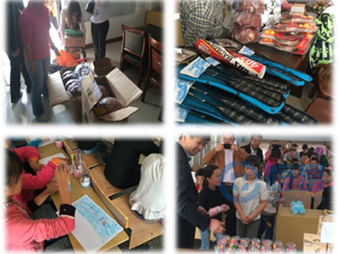 財富管理二部鹽城分會為希望小學(xué)送去濃濃關(guān)愛