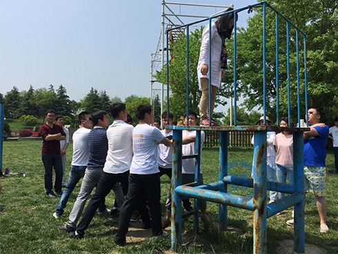 泰州分公司拓展活動紀實 泰州分公司拓展活動紀實