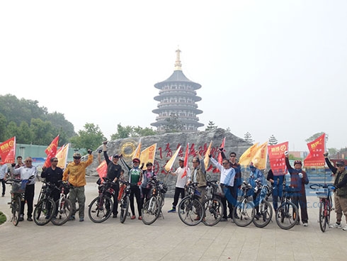 洛陽分公司舉辦綠色出行公益騎行活動 洛陽分公司舉辦綠色出行公益騎行活動
