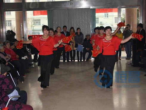 聊城分公司行孝天下走進鴻福老年公寓