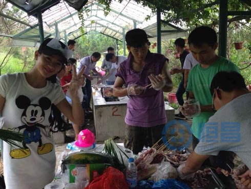 欽州分公司戶外拓展燒烤活動 欽州分公司戶外拓展燒烤活動