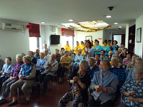 上海第四分公司重陽(yáng)敬老慰問(wèn)活動(dòng)圓滿(mǎn)結(jié)束