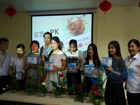 岳陽分公司花藝DIY活動成功舉行