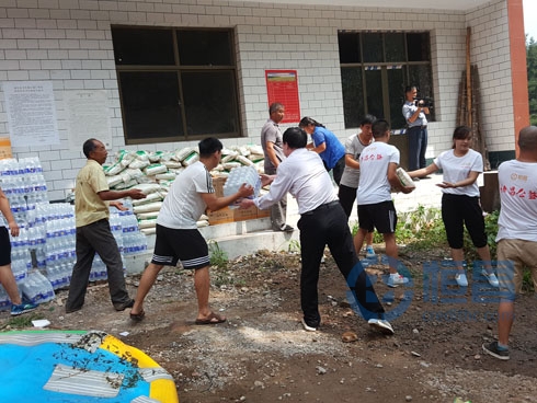 恒昌公司愛心物資抵達河北邢臺